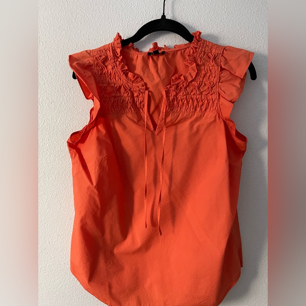 Womens Talbots Sleeveless Contemporary Shirt